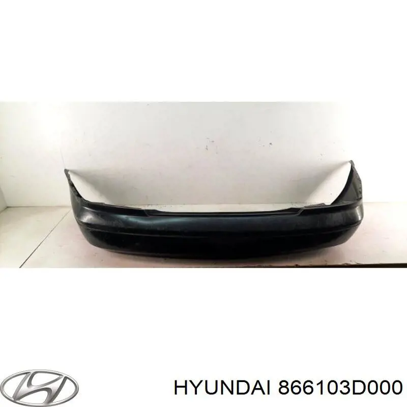 866103D000 Hyundai/Kia бампер задній