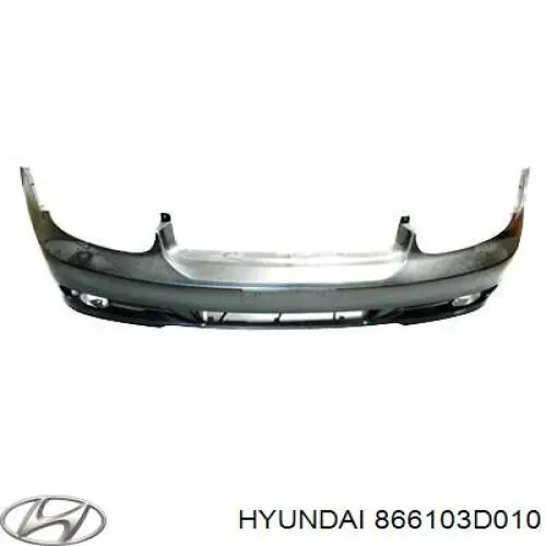 Кожух бампера заднього Hyundai/Kia 866103D010 ціна, від 108.30 USD