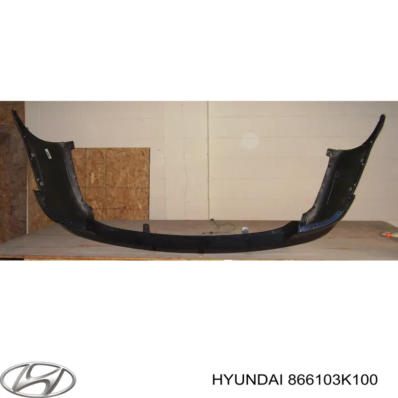 866103K100 Hyundai/Kia Буфер (бампер) задній