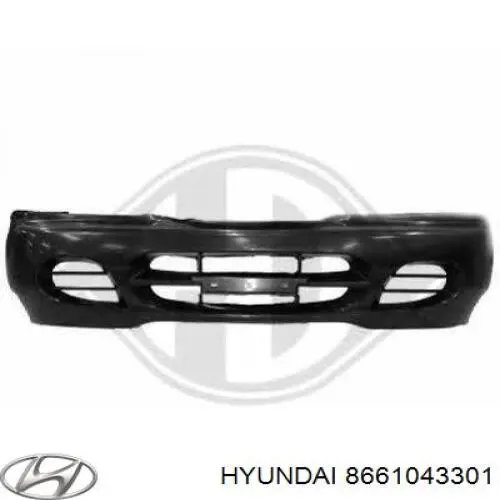 Купити 8661043301 Hyundai/Kia Буфер (бампер) передній