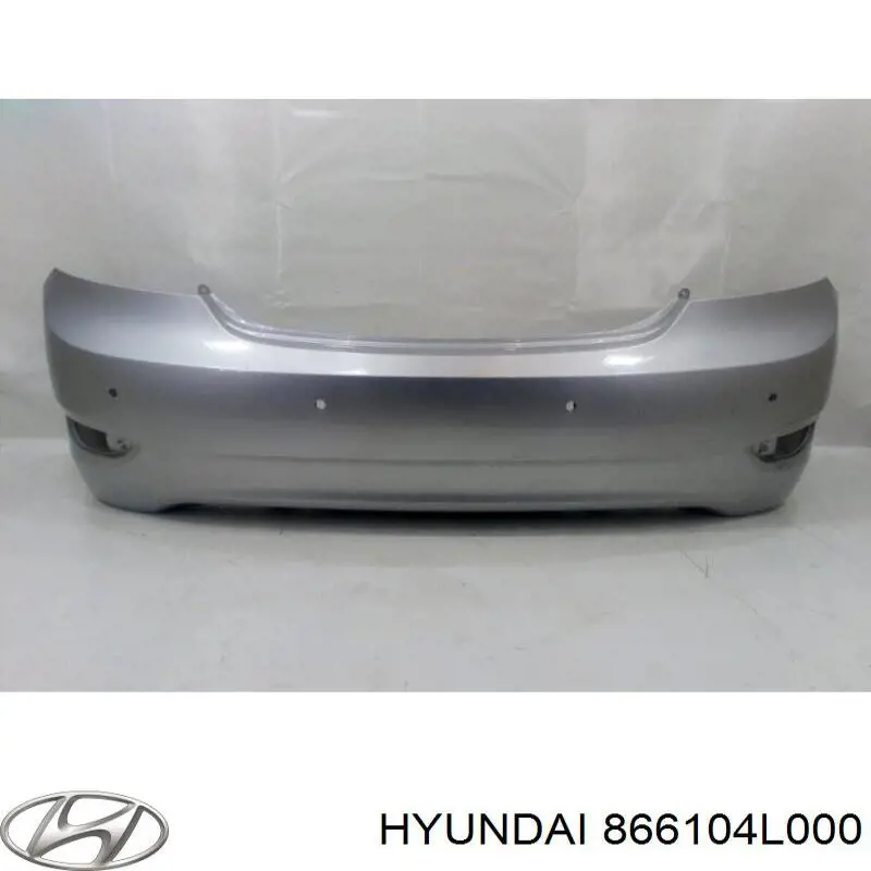 866104L000 Hyundai/Kia Буфер (бампер) задній