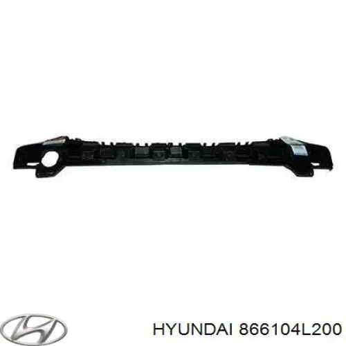866104L200 Hyundai/Kia Буфер (бампер) задній