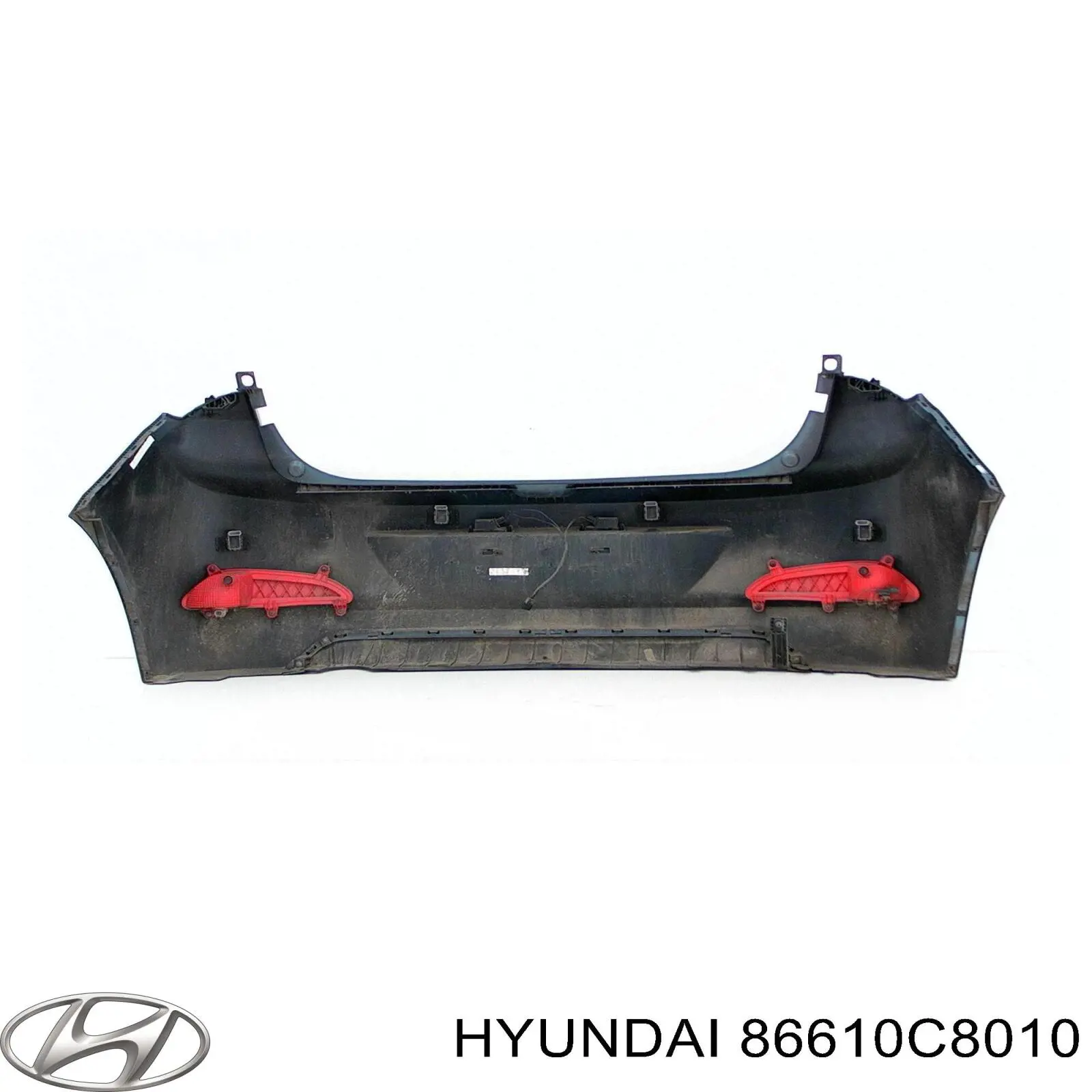86610C8010 Hyundai/Kia Буфер (бампер) задній