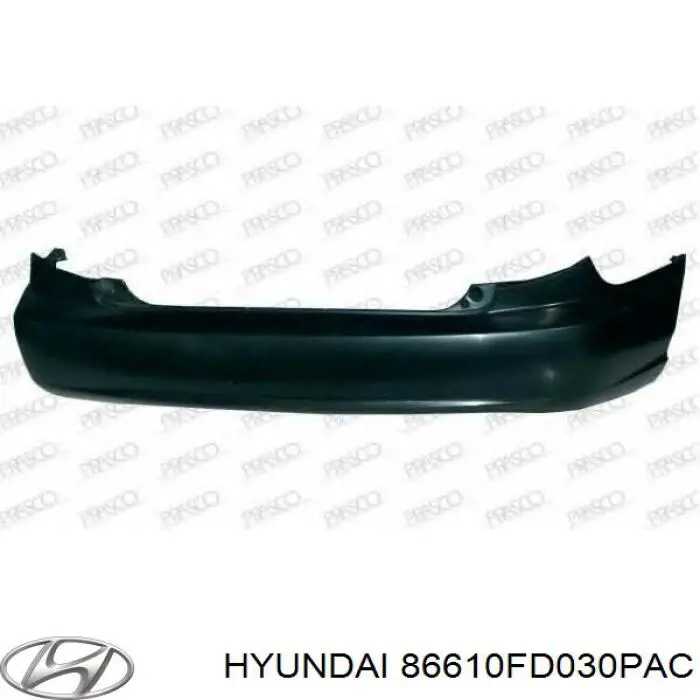 Купити 86610FD030PAC Hyundai/Kia Задній бампер