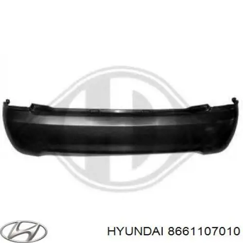 Купити 8661107010 Hyundai/Kia Задній бампер