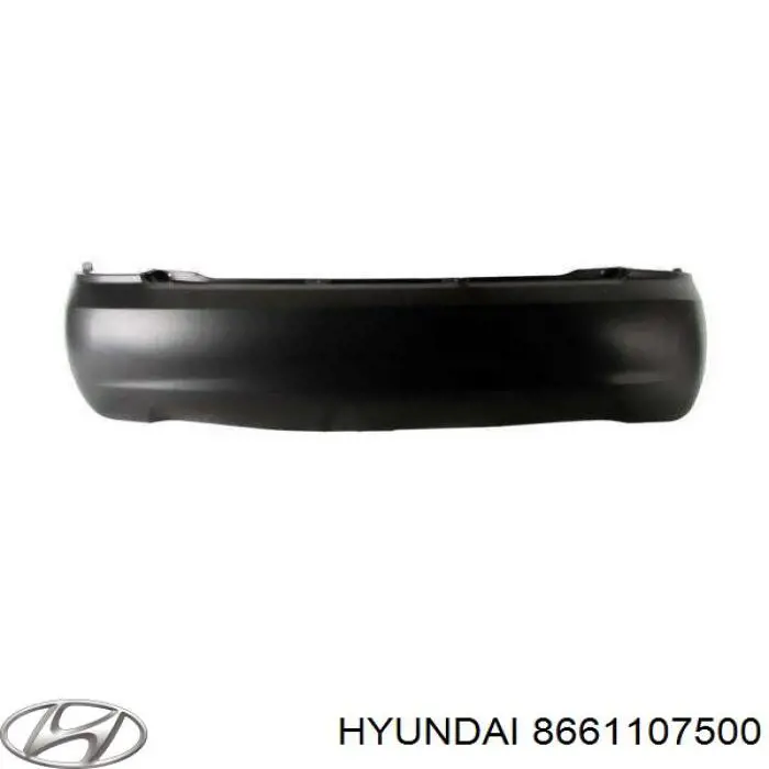 8661107500 Hyundai/Kia Буфер (бампер) задній