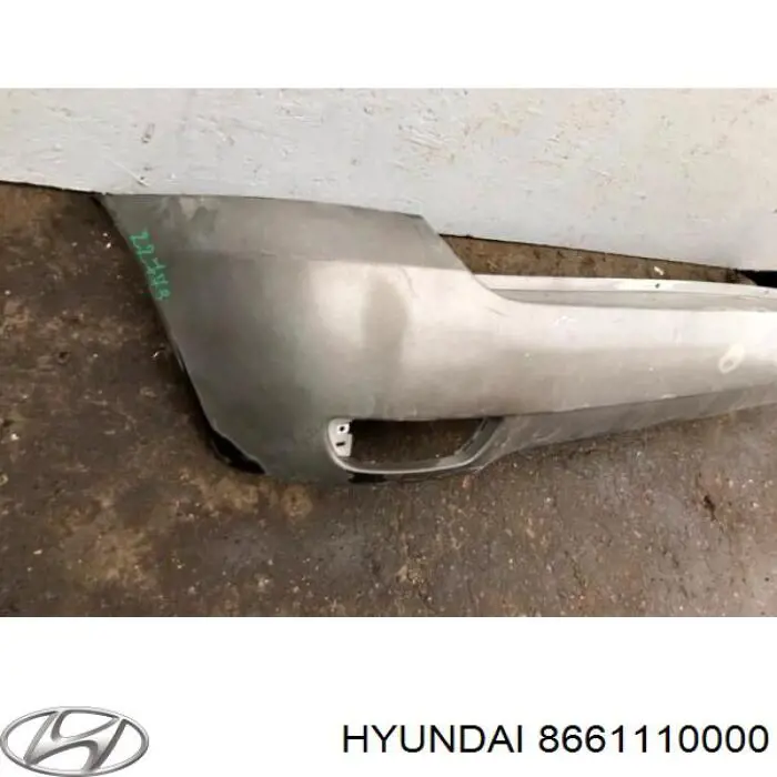 Накладка заднего бампера ( 86611-10000 ) на Hyundai Matrix FC
