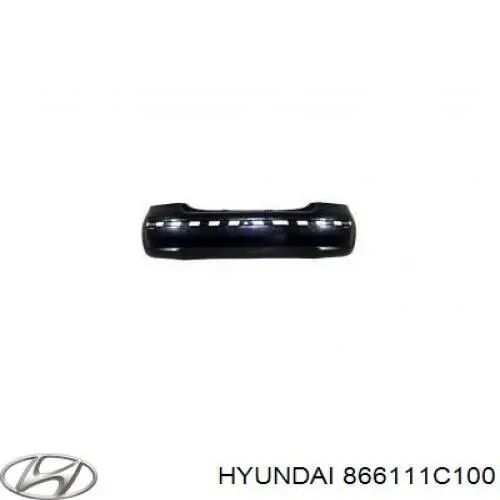 865101C100 Hyundai/Kia Буфер (бампер) задній