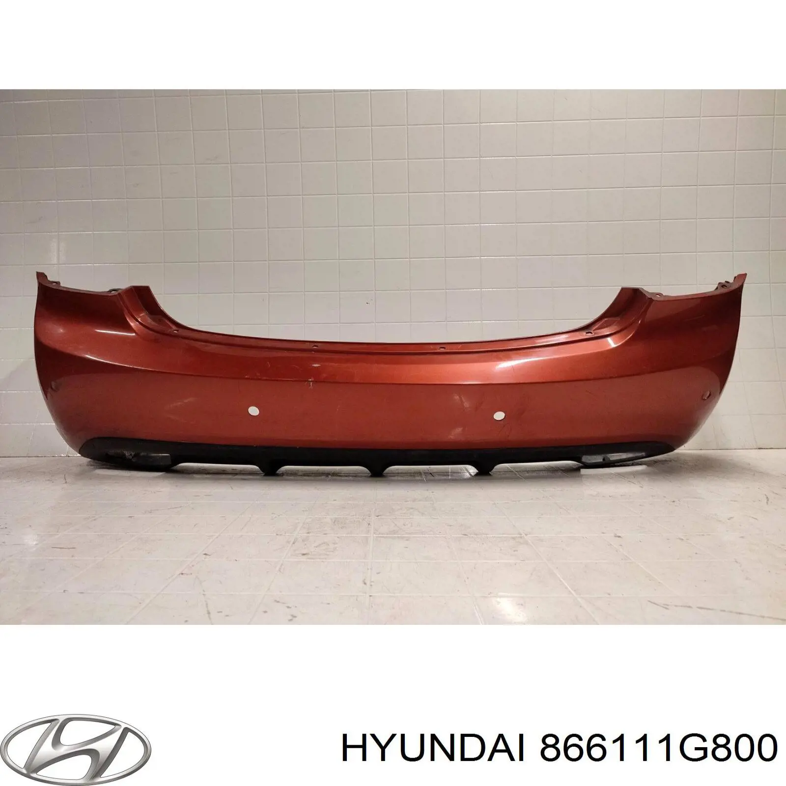 Купити 866111G800 Hyundai/Kia Задній бампер