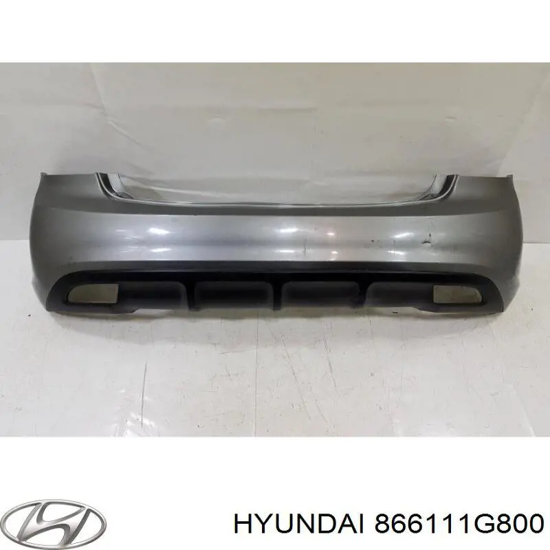 866111G800 Hyundai/Kia бампер задній