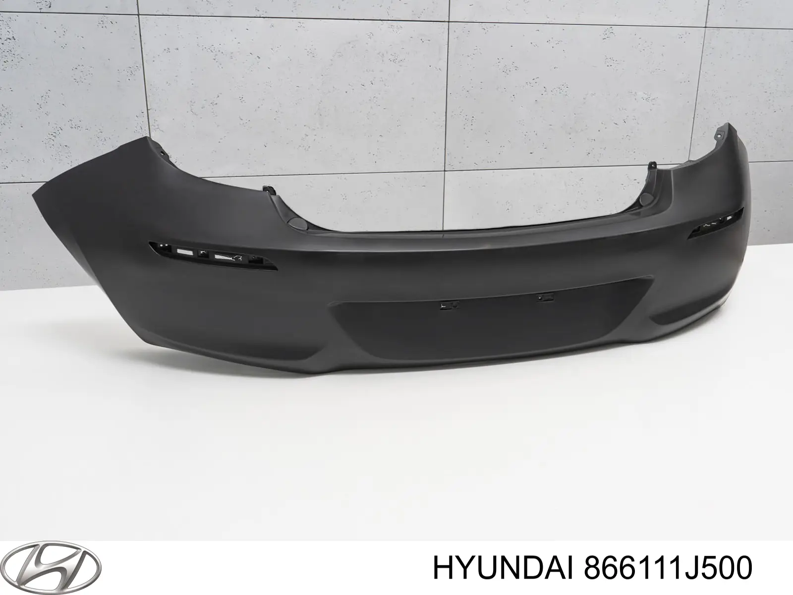 866111J500 Hyundai/Kia Буфер (бампер) задній