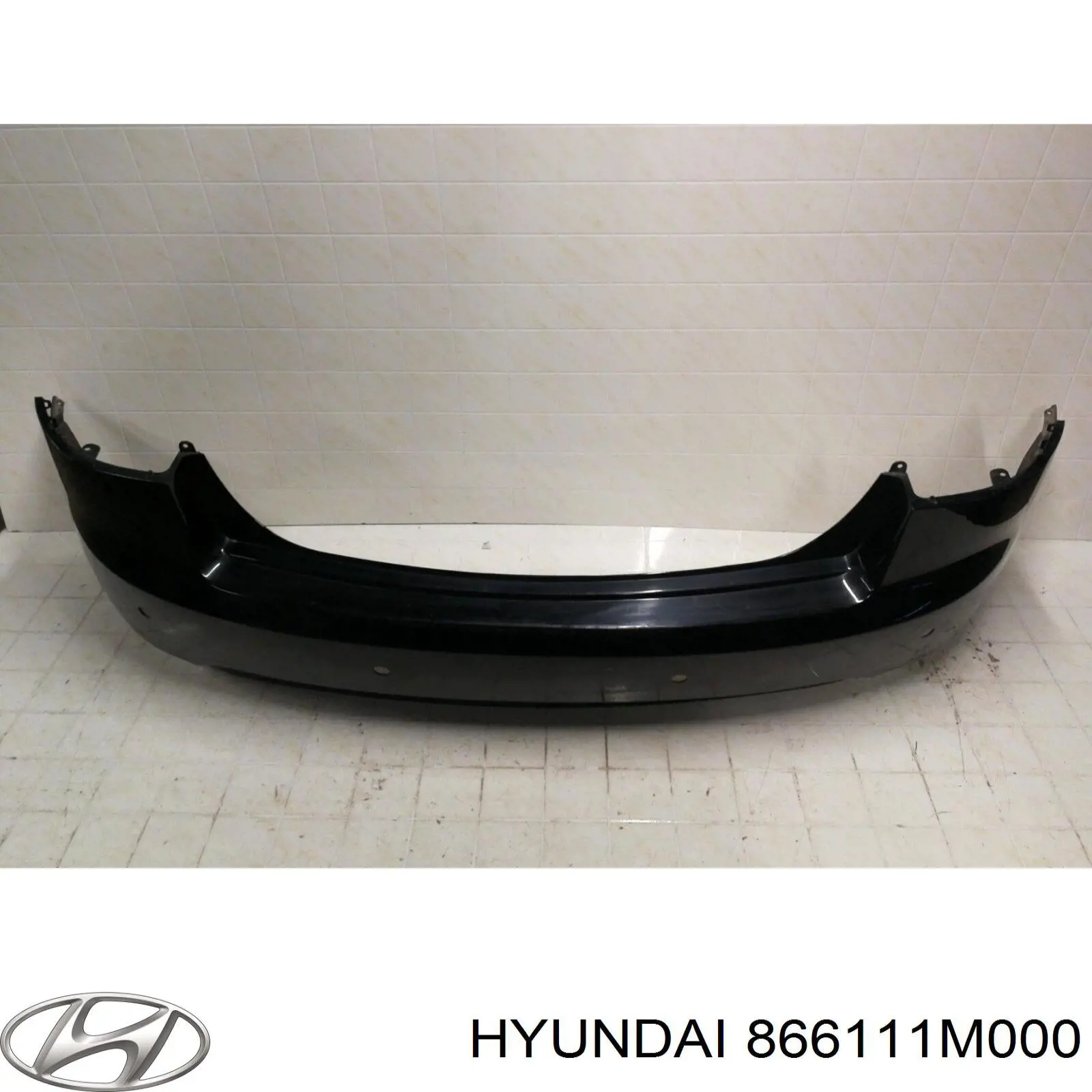 866111M000 Hyundai/Kia бампер задній