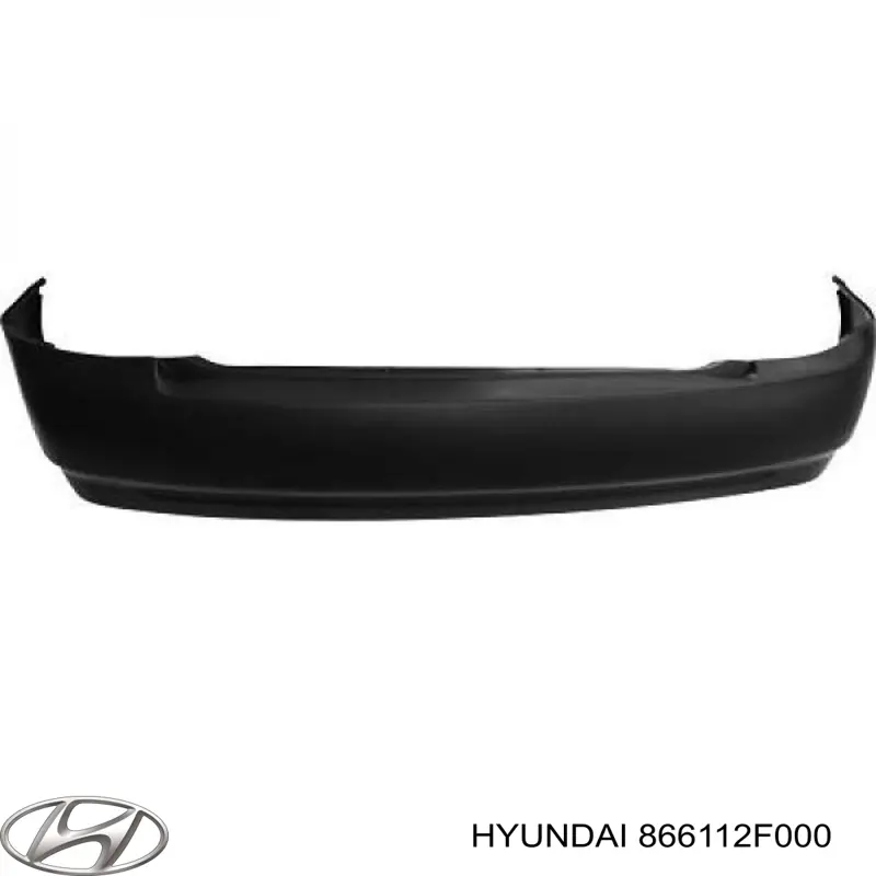 Кожух бампера заднього Hyundai/Kia 866112F000 ціна, від 34.16 USD