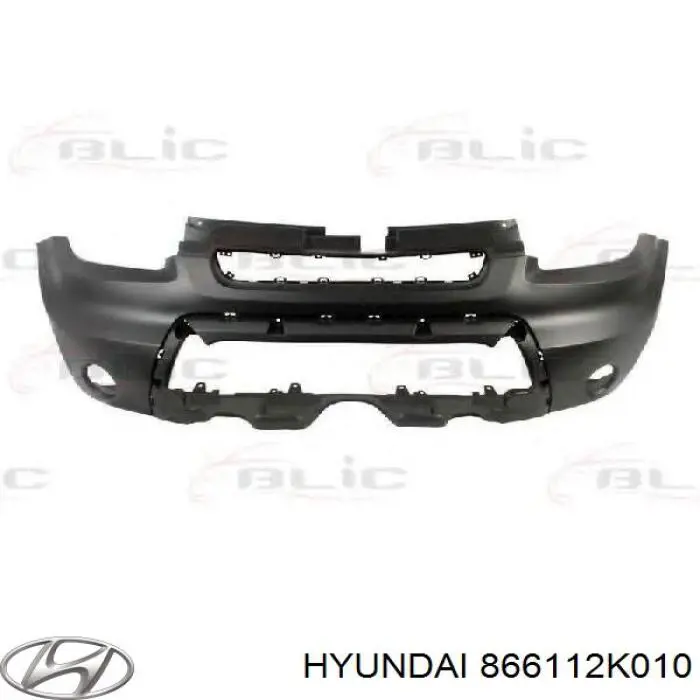 866112K010 Hyundai/Kia Буфер (бампер) задній
