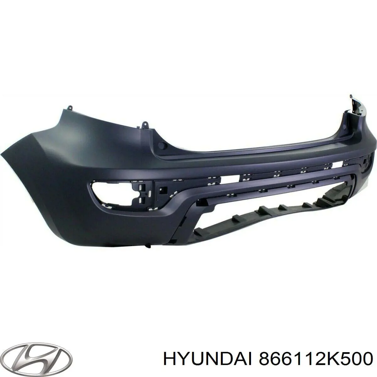 Задній бампер 866112K500 Hyundai/Kia