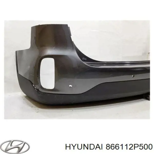 Бампер задній, верхня частина Hyundai/Kia 866112P500 ціна, від 152.48 USD