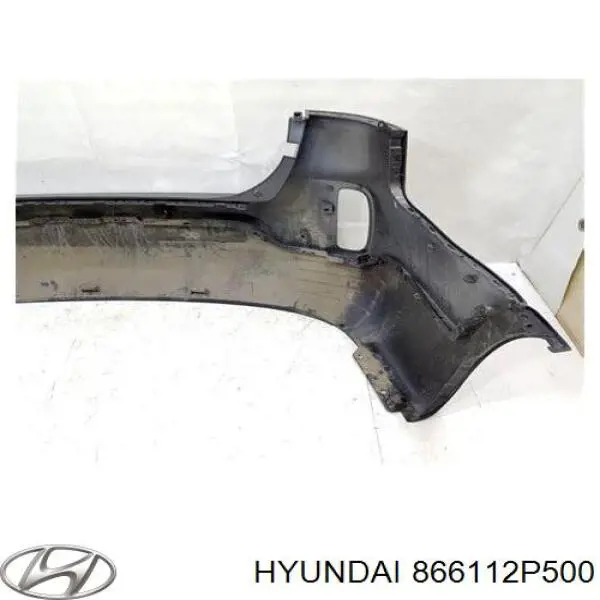 Купити 866112P500 Hyundai/Kia Бампер задній, верхня частина