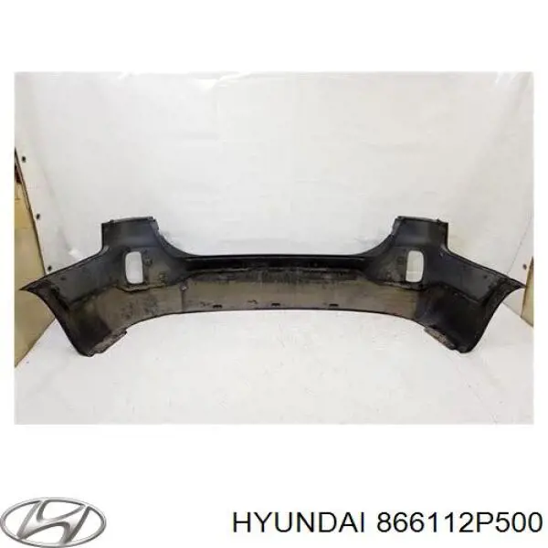 Бампер задній, верхня частина 866112P500 Hyundai/Kia