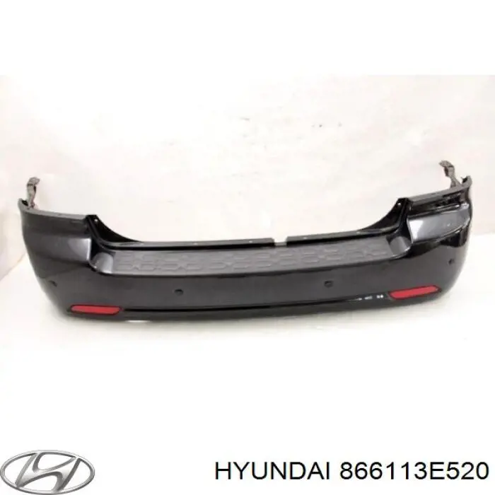 866113E520 Hyundai/Kia Буфер (бампер) задній