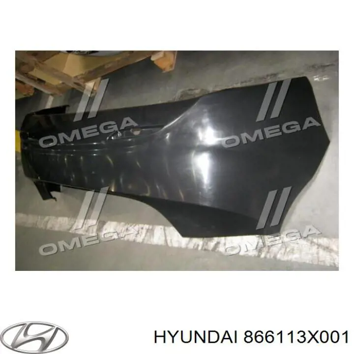 Кожух бампера заднього Hyundai/Kia 866113X001 ціна, від 189.98 USD