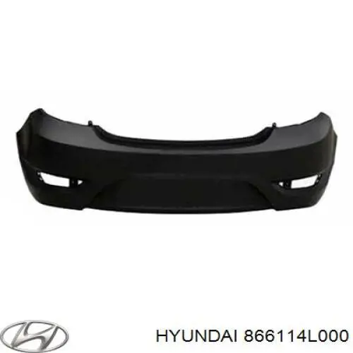 Кожух бампера заднього Hyundai/Kia 866114L000 ціна, від 45.66 USD