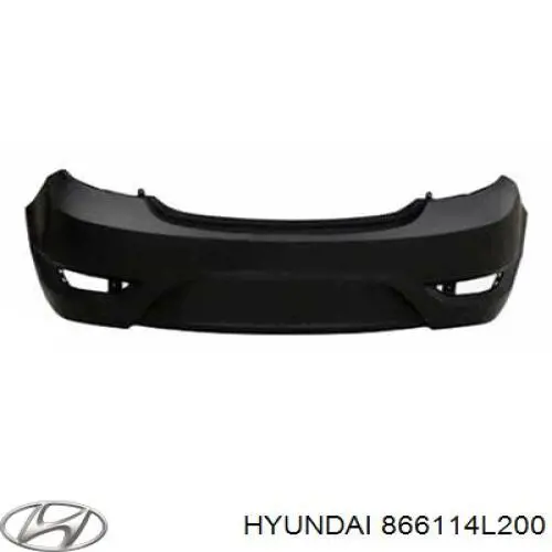 Кожух бампера заднього Hyundai/Kia 866114L200 ціна, від 305.65 USD
