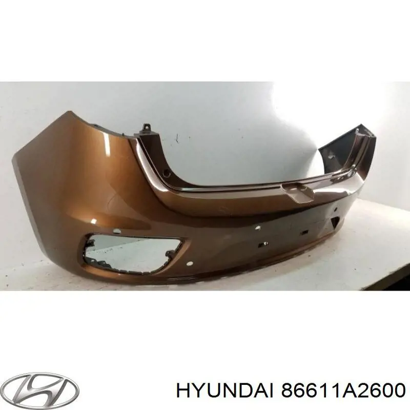 86611A2600 Hyundai/Kia Буфер (бампер) задній