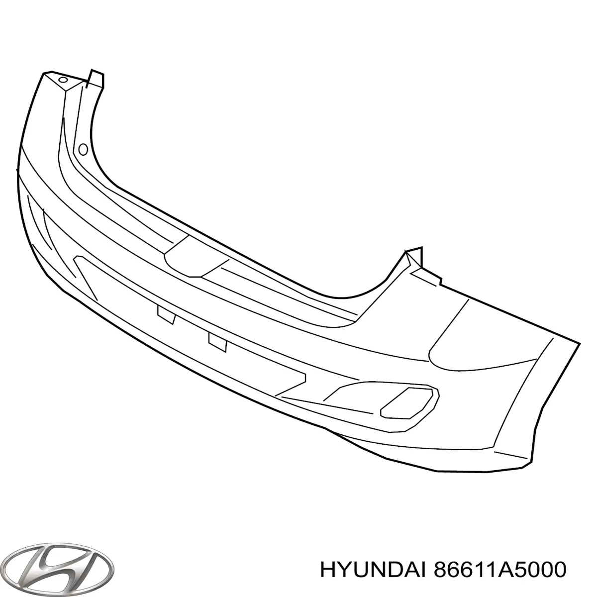 Купити 86611A5000 Hyundai/Kia 