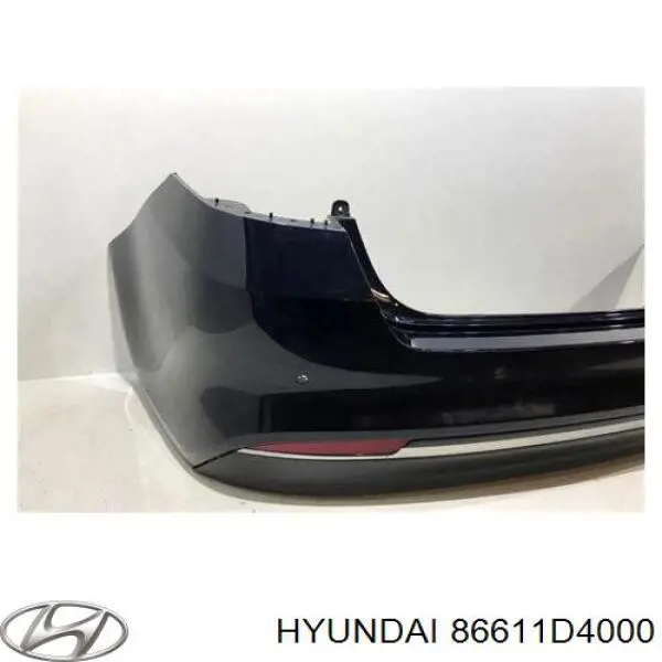 86611D4000 Hyundai/Kia Буфер (бампер) задній