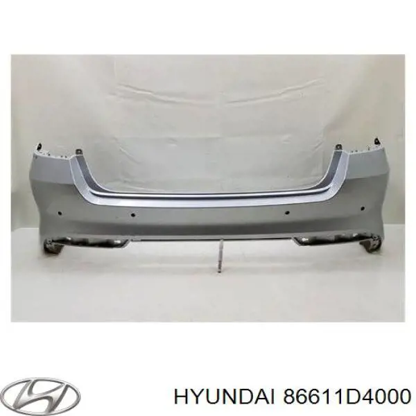 Кожух бампера заднього Hyundai/Kia 86611D4000 ціна, від 85.96 USD
