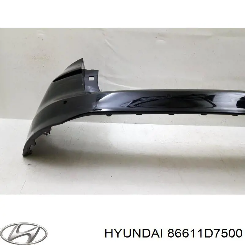 Задній бампер 86611D7500 Hyundai/Kia