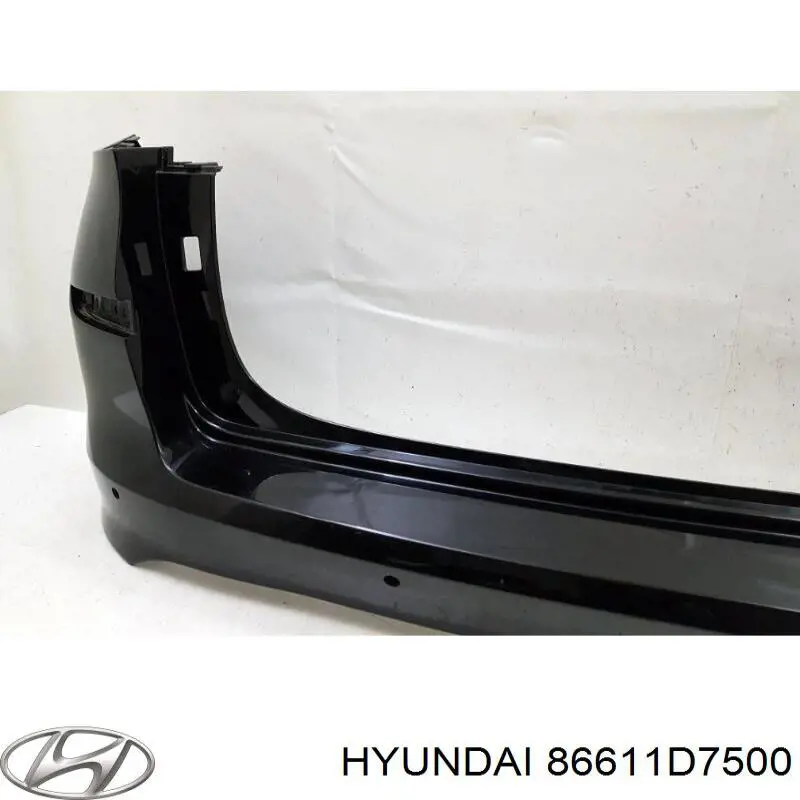 86611D7500 Hyundai/Kia Буфер (бампер) задній