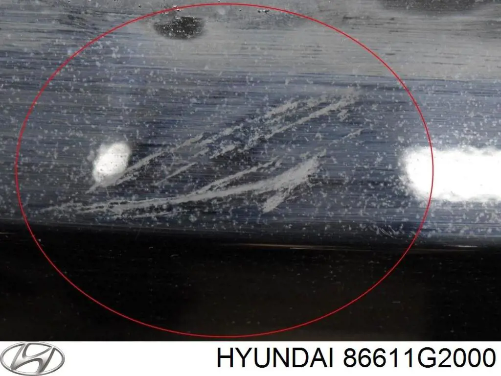 Бампер задний на Hyundai IONIQ AE