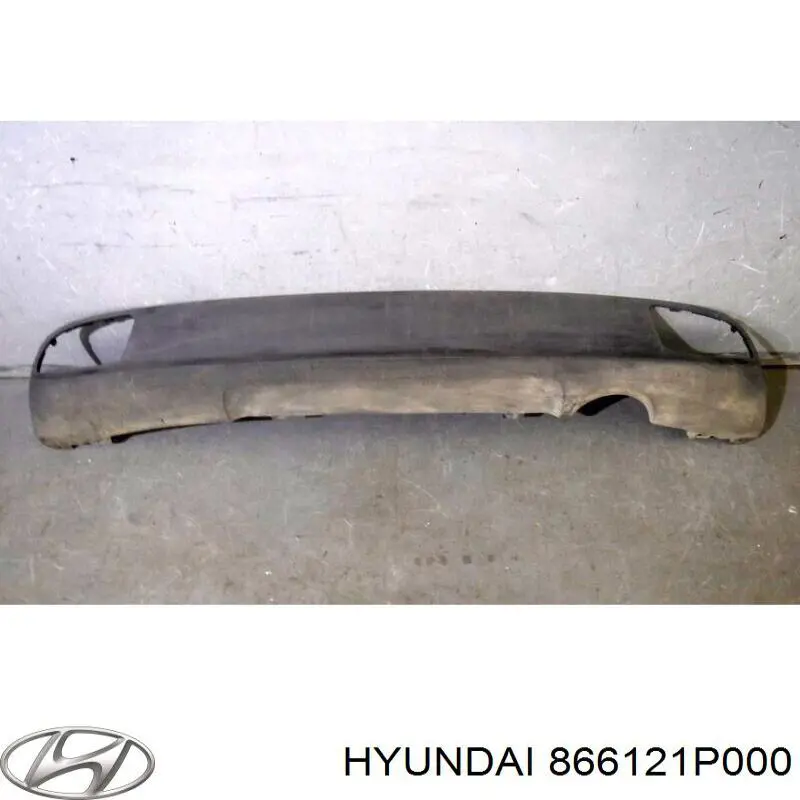 866121P000 Hyundai/Kia спойлер заднього бампера