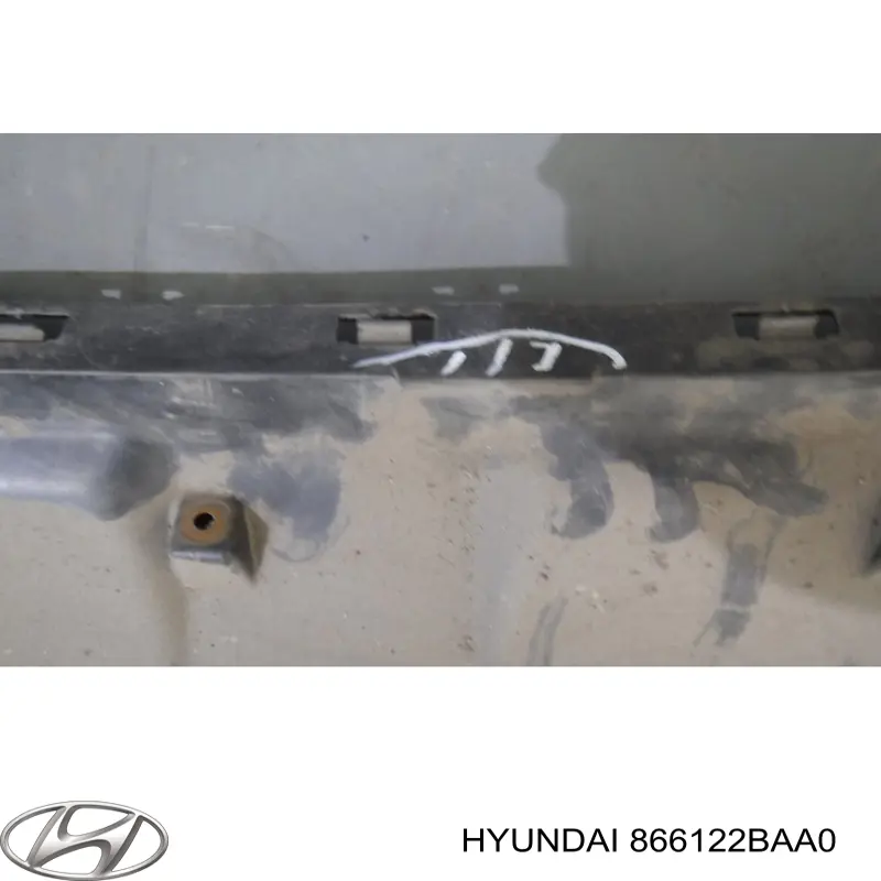Тюнінг заднього бампера Hyundai/Kia 866122BAA0 ціна, від 237.41 USD