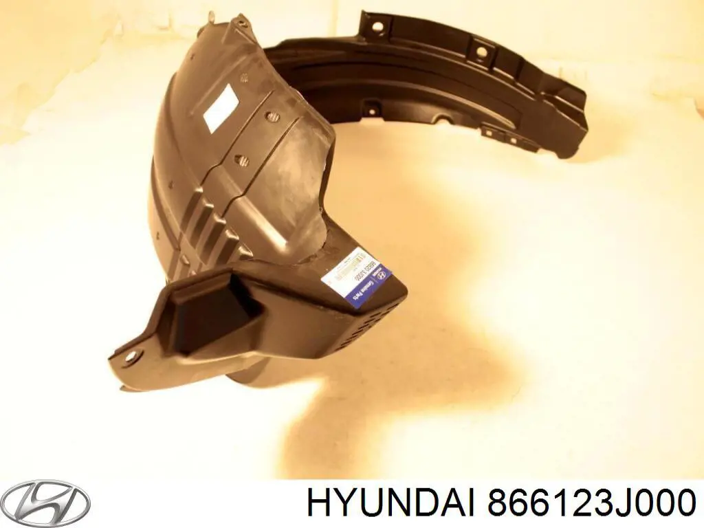 866123J000 Hyundai/Kia бампер задній, нижня частина