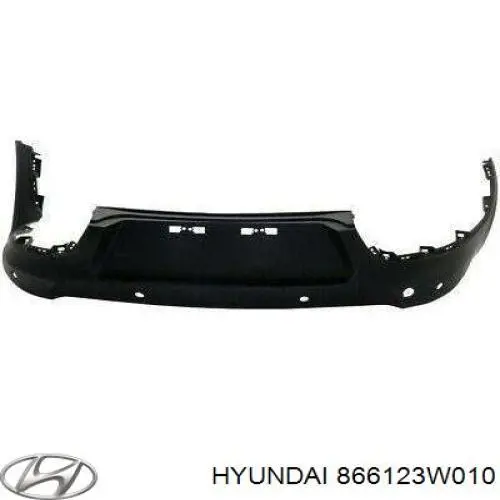 866123W010 Hyundai/Kia Буфер (бампер) задній
