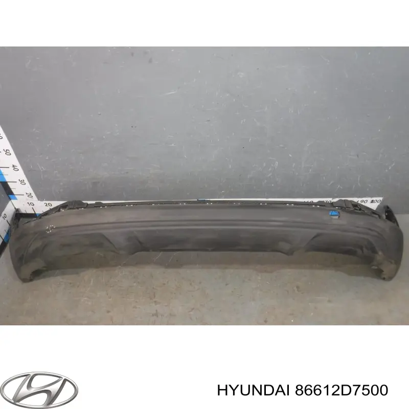 Купити 86612D7500 Hyundai/Kia Бампер задній, нижня частина
