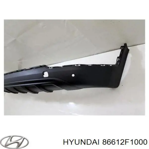 Купити 86612F1000 Hyundai/Kia Бампер задній, нижня частина