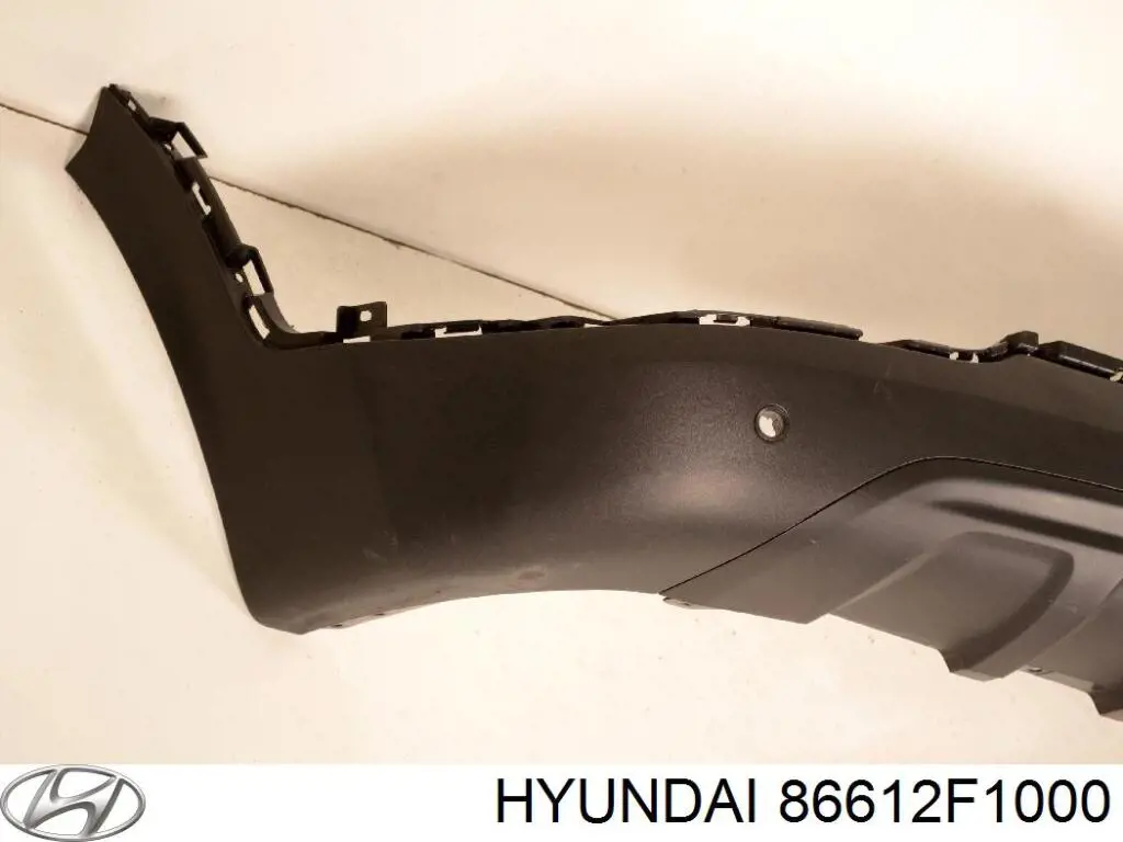 Бампер задній, нижня частина Hyundai/Kia 86612F1000