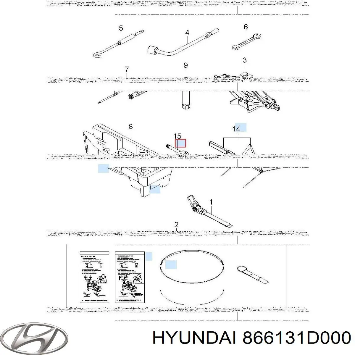 Купити 866131D000 Hyundai/Kia Кріплення бамера ліве