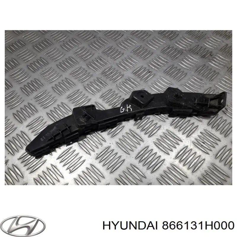 Лівий кронштейн заднього бампера Hyundai/Kia 866131H000 ціна, від 35.11 USD