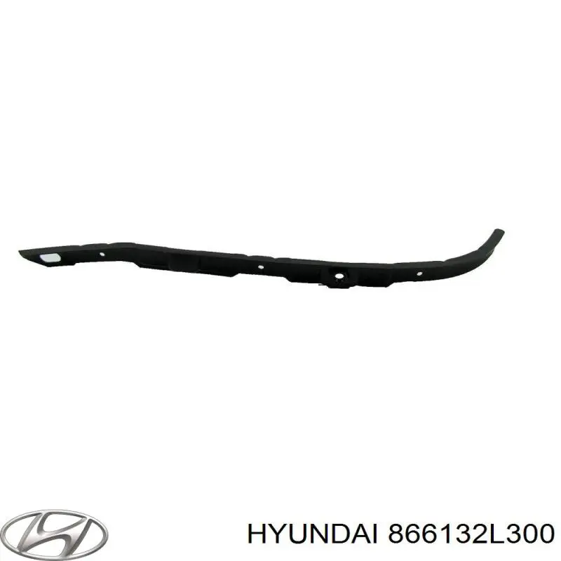 Кронштейн бампера заднього, зовнішній лівий Hyundai I30 (FD) (Хендай Ай 30)