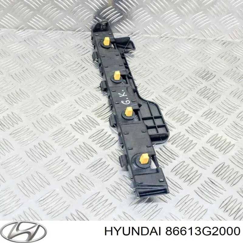 86613G2000 Hyundai/Kia Кронштейн бампера заднього, правий