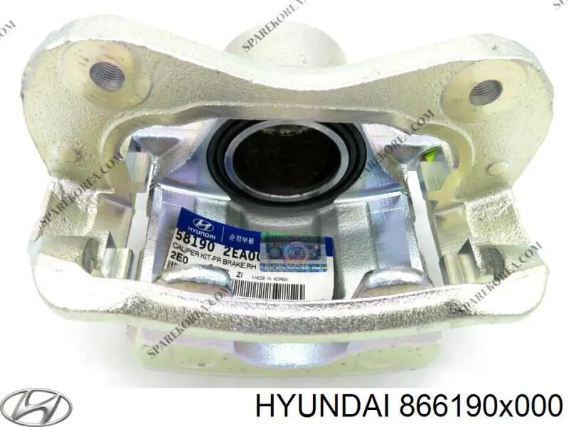 Кронштейн бампера заднього, правий Hyundai I10 (PA) (Хендай Ай 10)