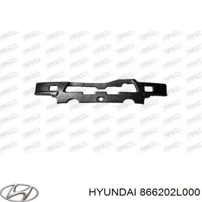 866202L000 Hyundai/Kia абсорбер (наповнювач бампера заднього)