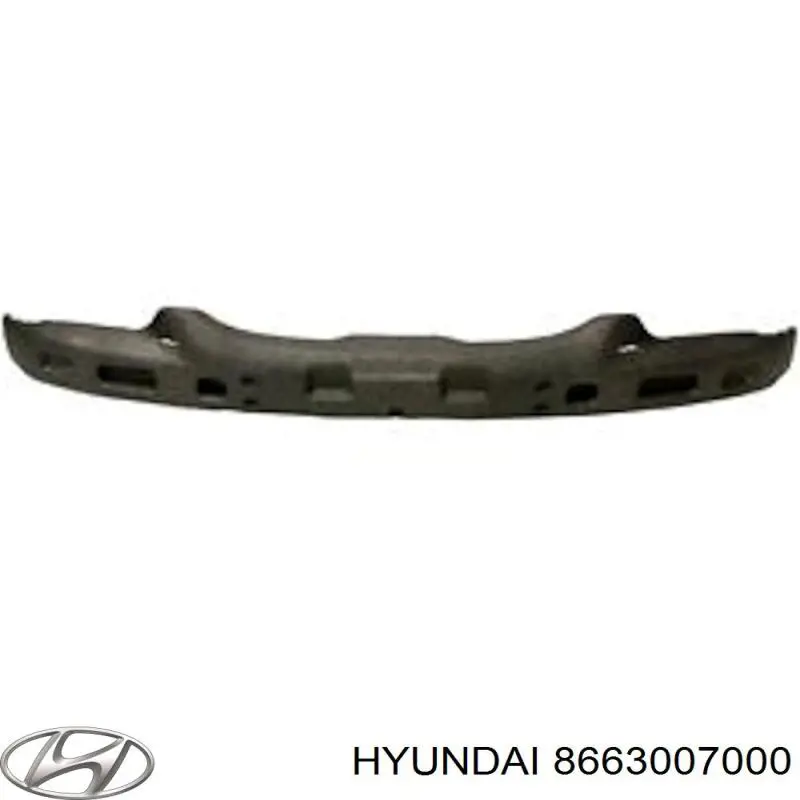 Купити 4106963 Polcar Буфер бампера заднього
