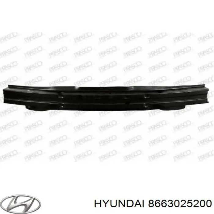 8663025200 Hyundai/Kia підсилювач бампера заднього
