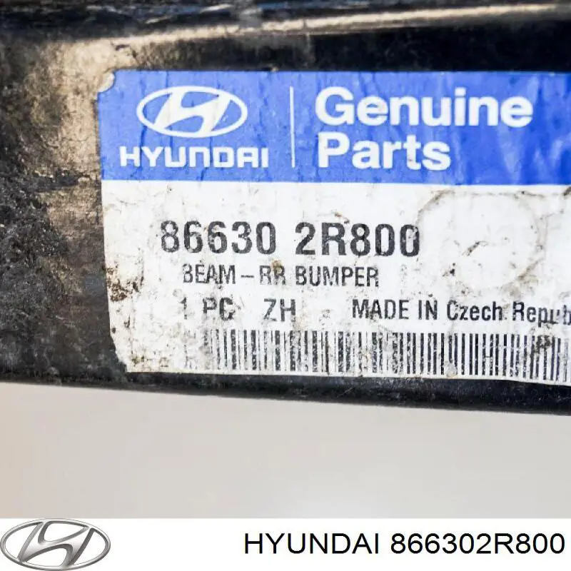 866302R800 Hyundai/Kia Шина бампера заднього