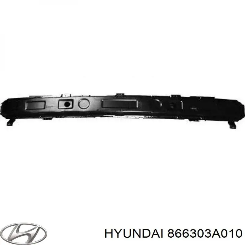 Підсилювач бампера заднього Hyundai Trajet (FO) (Хендай Траджет)